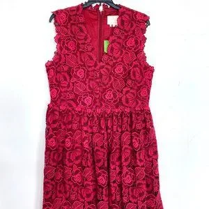 kate spade | Dresses | Nwt Kate Spade Pink And Red Floral Lace Dress Size 4  | Poshmark